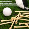 Natural Bamboo Golf Tee 100 Pcs 83mm