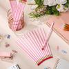 24 Pcs Round Pencils with Eraser HB Cute Pencils Bulk for School Graphite Wood Color Unsharpened Pencil for Drawing Sketching Wedding School Teacher