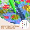 Vacuum Diamond Art Pen Wireless Electric Diamond Art Pen 3 Adjustable Suction Modes Wax-free Rhinestone Art Painting Pen
