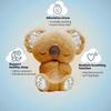 Cuddly Koala Plush Sleep Aid with Soft Glow Night Light Calming Music and Simulated Breathing Comforting Bedtime Comfort Toys