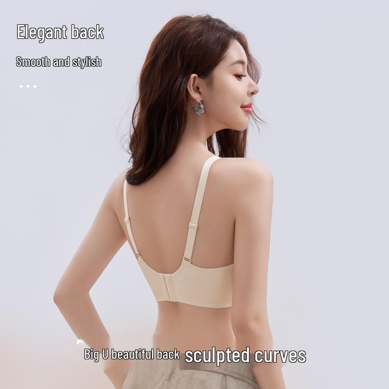 Women's Seamless Lift & Support Bra with Fixed Cups