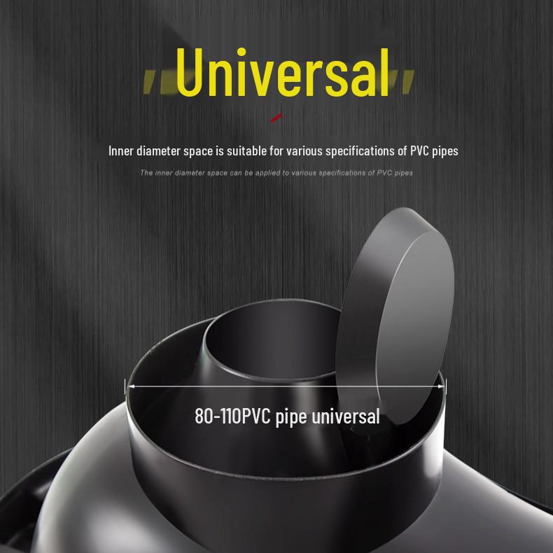 Temporary Plastic Sit-Down Squat Toilet for Construction and Renovation Sites