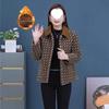 2025 New Style Velvet-Lined Warm Winter Jacket for Middle-Aged Women's Chic Fashion