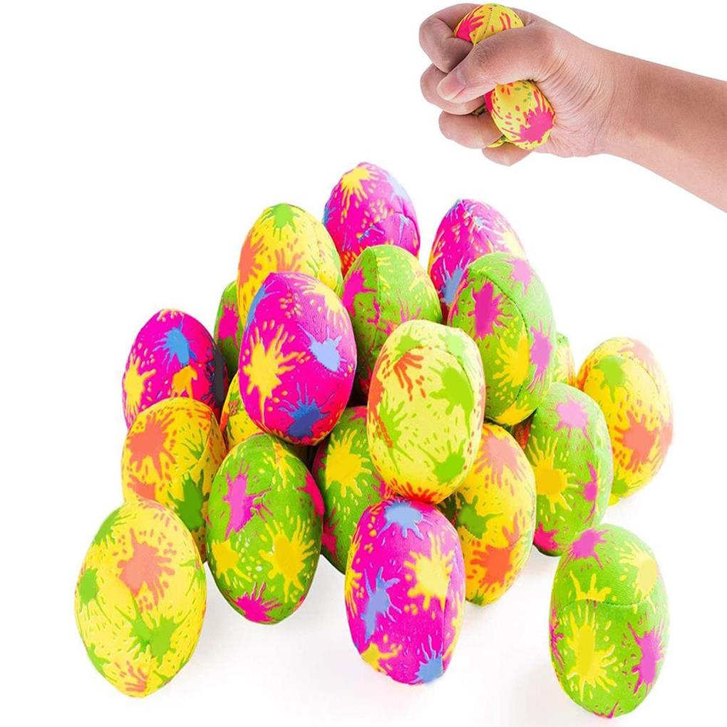 12 Pieces 5cm Water Balls Beach Interactive Sponge Cloth Toys Party