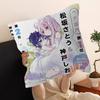 Happy Sugar Life cartoon Pillow Cover for Bedroom Room and Living Room Sofa Decorative Cushion Cover