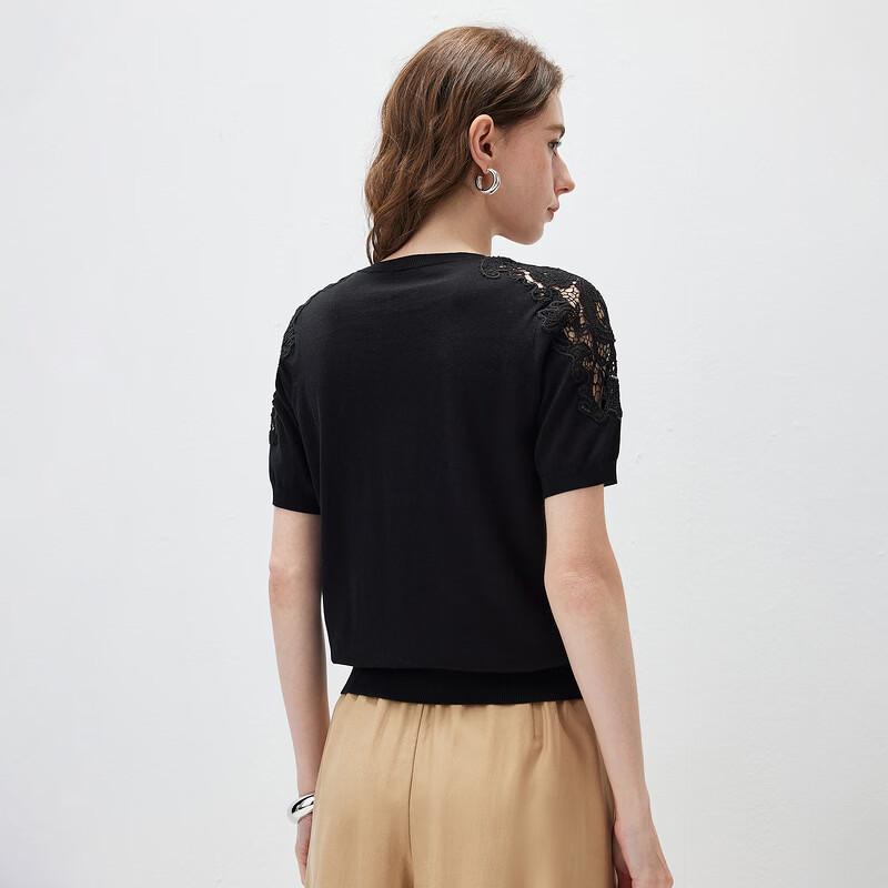 Kemeng Boca 2026 Spring/Summer Women's Knitted Short-Sleeve T-Shirt
