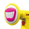 Trumpet Changer Microphone Toy Funny Large Mouth Loudspeaker with 6 Kinds Voices Trick Joke