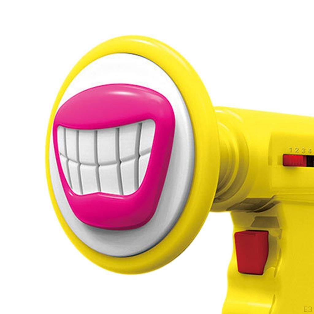Trumpet Changer Microphone Toy Funny Large Mouth Loudspeaker with 6 Kinds Voices Trick Joke