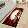 Christmas Kitchen Sand Carpet Doormat Long Floor Mat