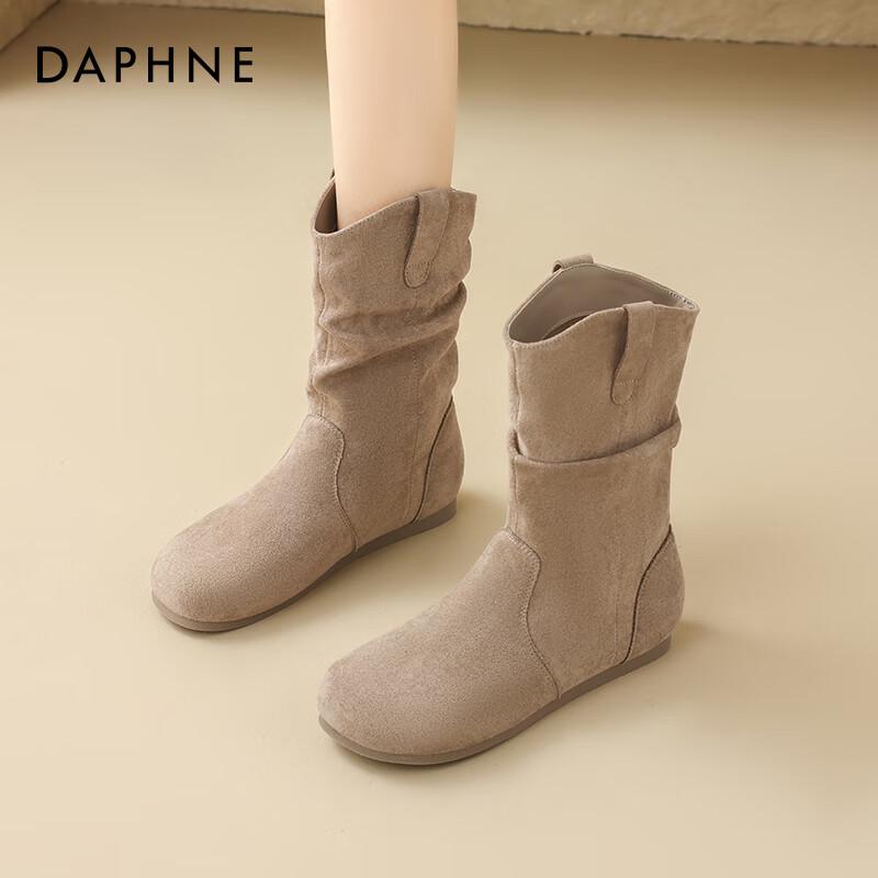 Daphne Women s Retro Western Ankle Boots EU 36