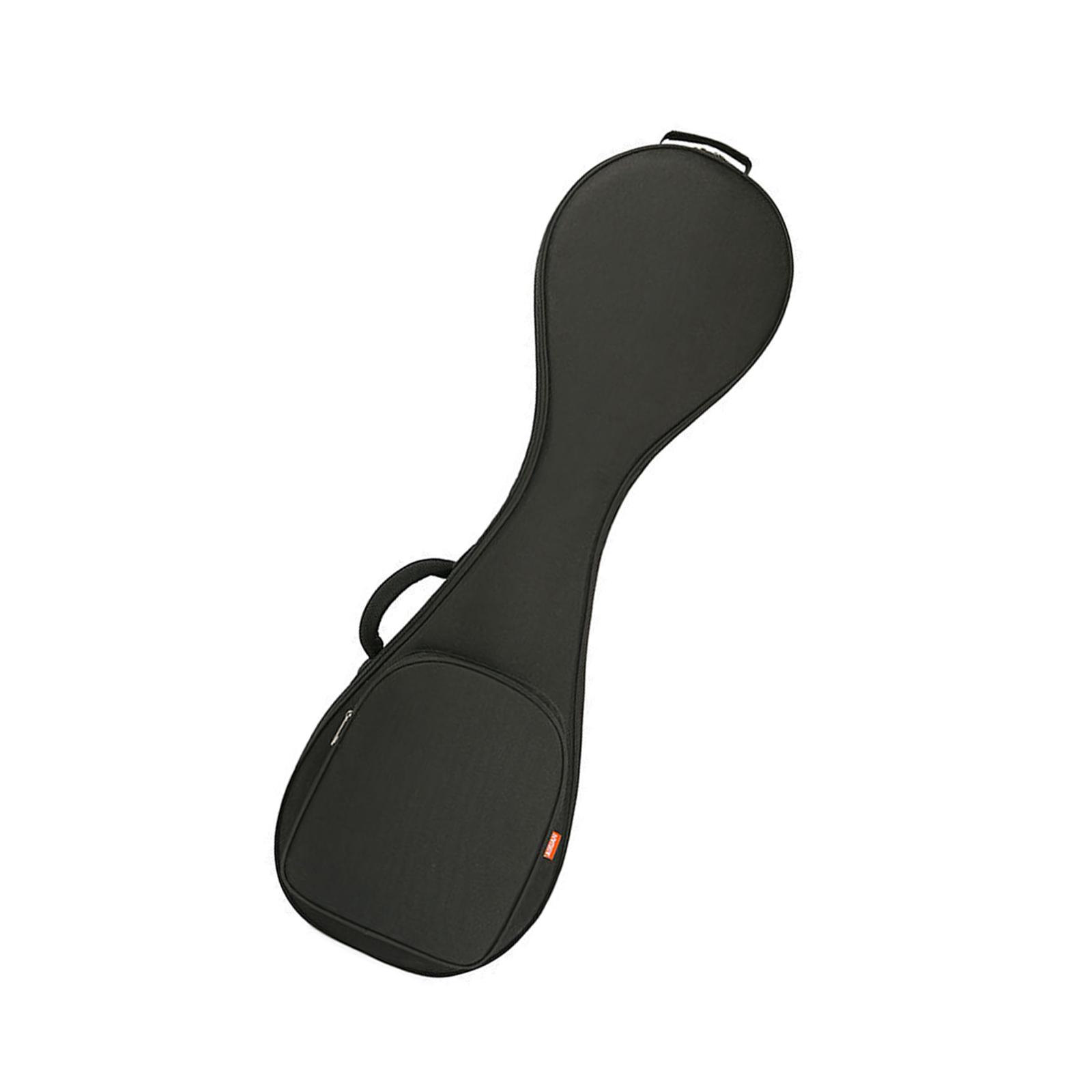 

Chinese Lute Instrument Bag Oxford Storage Pouch Thick Padded with Pocket for Accessories Waterproof Gig Bag Pipa Carrying Case