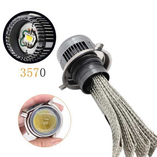 

Motorcycle Headlight High Aluminum Durability Waterproof LED Ultra-Bright Front Motorcycle Motorbike Headlight for
