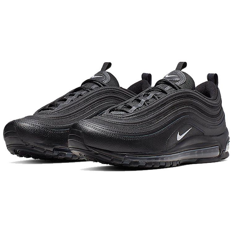 Nike Air Max 97 Black Terry Cloth Men Sneakers White-Anthracite 921826-015