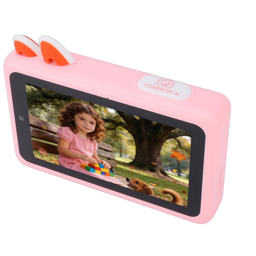 AI Kids Camera HD Video Recording 2.4GHz WiFi LCD Touch Screen AI Learning Digital Video Camera