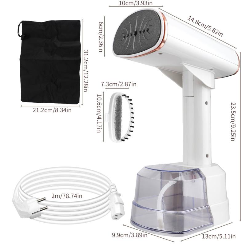 

1500 Вт 400 мл ручной отпариватель для одежды сушка одежды паровой утюг , складной портативный подвесной утюг белый