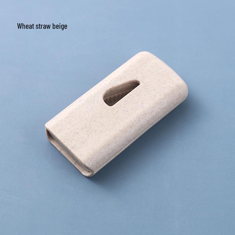 Wheat Plastic Pill Cutter - Creative Rectangular Divider and Splitter for Daily Use