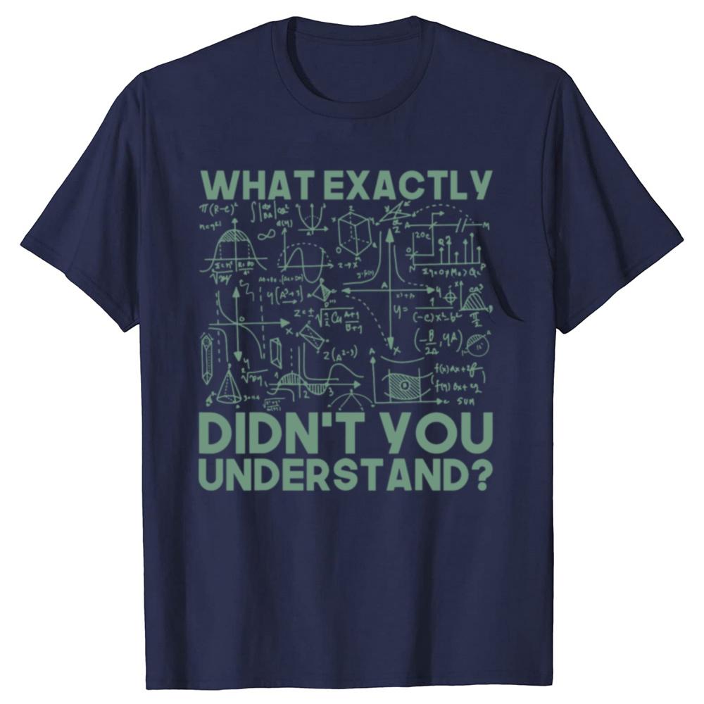 Funny Science Gift Idea Physicist Math Physics Graphic T-shirts Men Fashion Casual Tshirt 100% Cotton Loose Oversized T Shirt