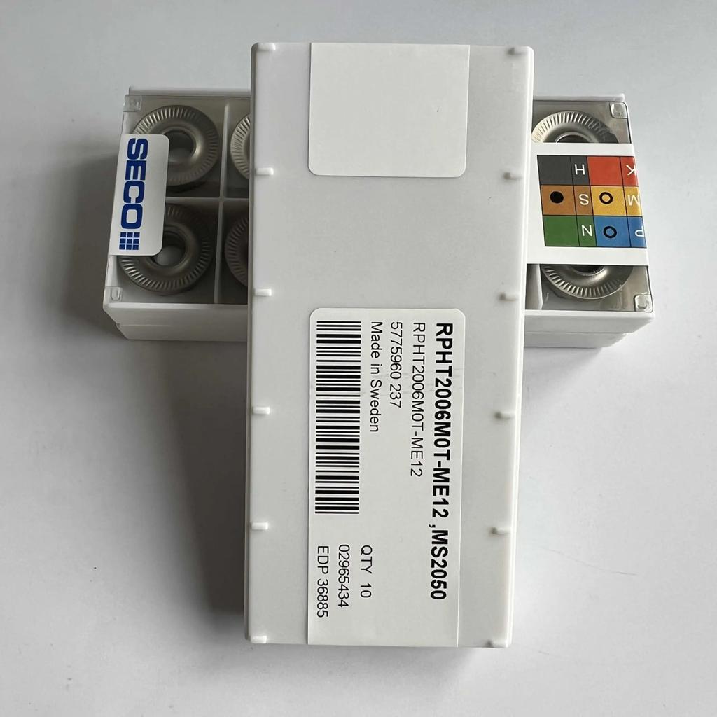 RPHT2006M0T-ME12, MS2050 / Industrial indexable Carbide Inserts 10 Pcs