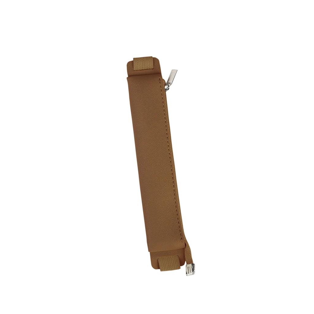 Adjustable Elastic Band Pen Holder Sleeve Leather Pen Pouches Leakproof Slim Pencil Case for Hardcover Journal Notebook