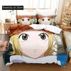 3D Print Anime Baby Steps Bedding Set Boys Girls Single Twin Queen Full Size Duvet Cover Pillowcase Bed Adult Bedroom