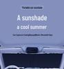 Car Sunshade Umbrella - Heat Insulation, Light Blocking, Universal Fit Shield for Summer Protection