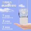 2022 Lazy Bladeless Neck-Mounted Fan USB Charging Brushless Motor 3rd Gear Mechanical Control 3-6 Hours Silent Mini 4000mAh