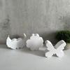 Kerzenständer Silikonform Kerzenständer Form Schmetterling/Herz/Kleeblatt Kerzenhalter Gipsformen Heimdekorationen Form