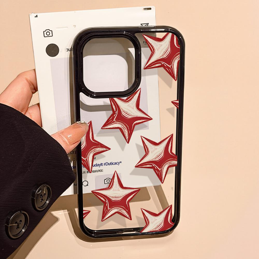 Acrylic Phone Case for iPhone 11 12 13 14 Pro 12 14 16 Pro Max for Samsung A16 A36 A56 S24 FE High-quality Painted Anti-fall Mobile Phone Case