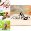Elegant High Heel Shoe Keychain Women Gift Creative Metal Key Ring For Special Occasions