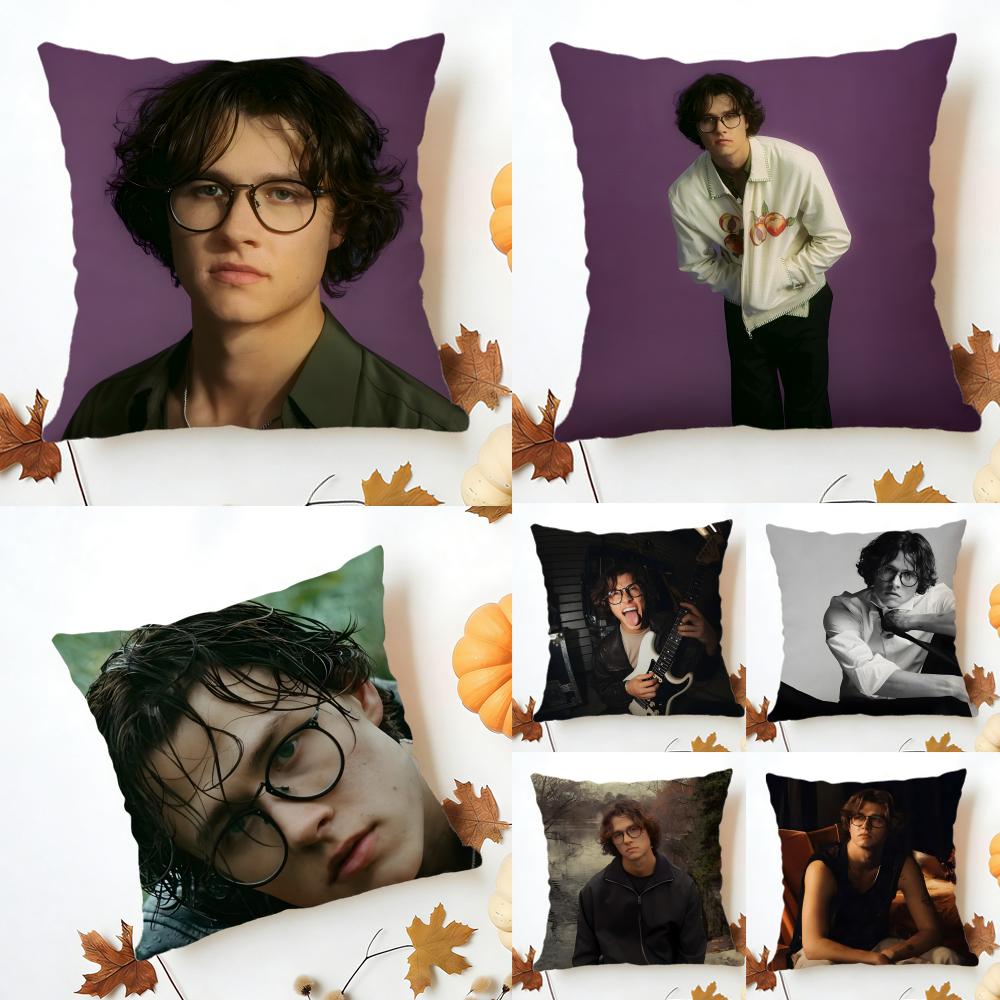 Fashion Pop Melancholic Singer DDavid Kushner Cushion Cover Washable Linen Pillowcase Soft for Sofa Bed Cozy Home Room Decor