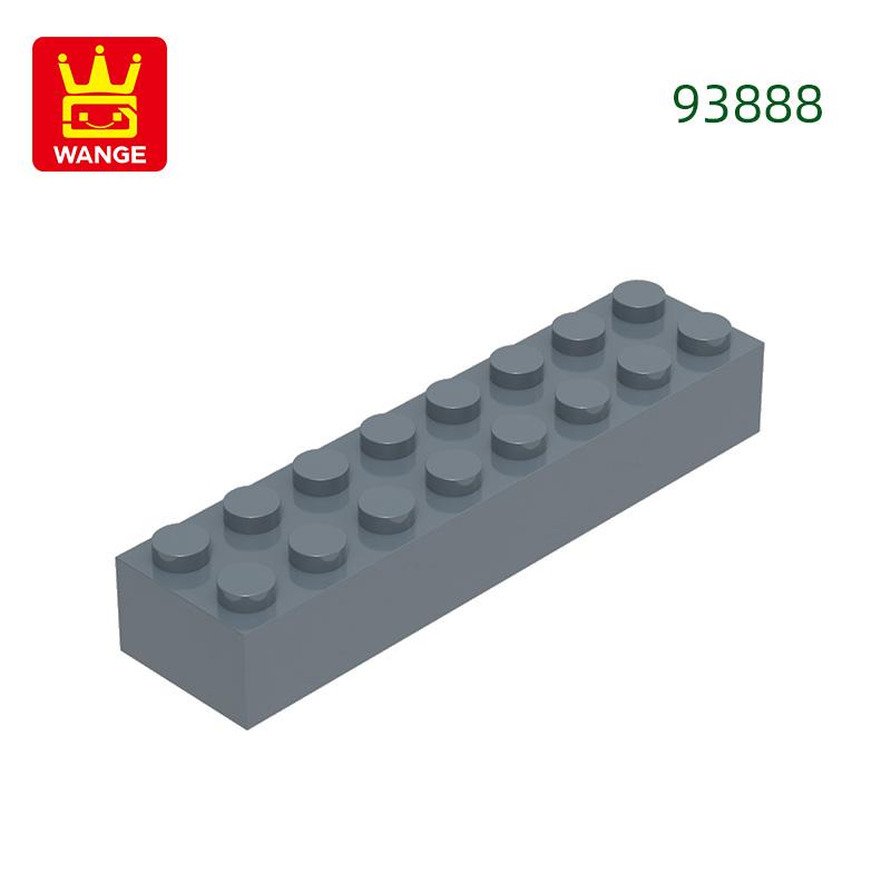 21Pcs/Lot 93888 Timeless Basic Thick 2x8 Constructing Blocks Construction Accessories Works With Brick Children Playthings Present