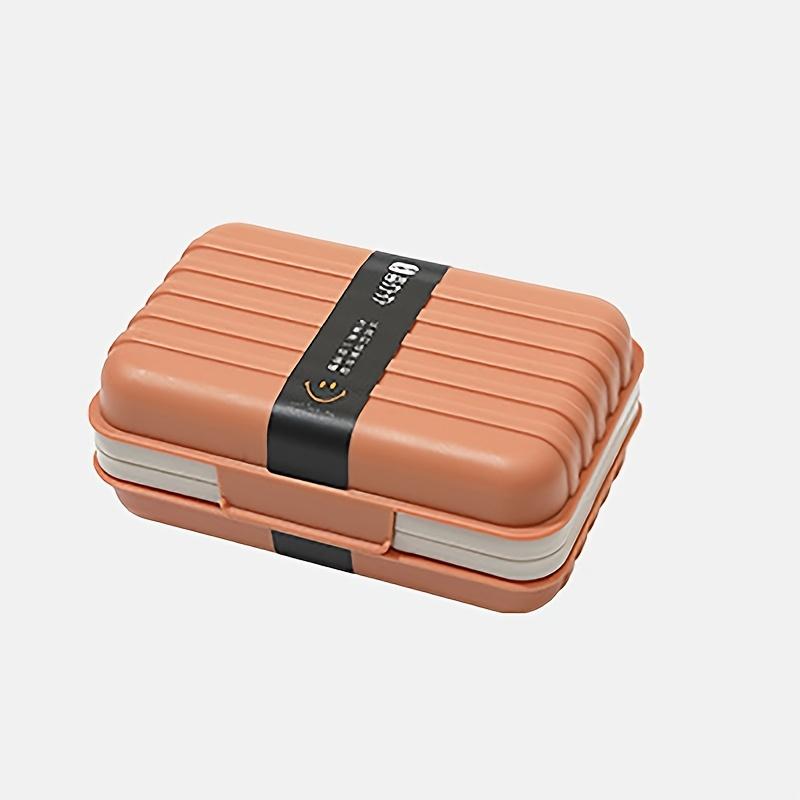 

Высококачественный простой ящик для иголок и ниток для домашнего использования, прочные иглы и нитки для шитья, швейные инструменты для путешествий, переносная кровать оранжевый