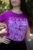 Women's Cotton T-Shirt – Classic Fit, Round Neckline Summer 8188-001-33-2 HC