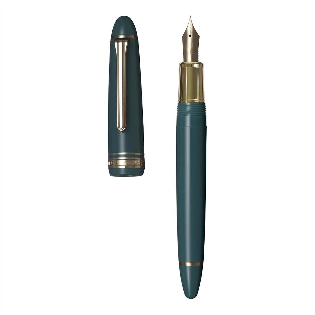 SAILOR Profit Casual L Stable Gold Trim Fountain Pen Clear Green Japanese Fine Nib 11-0825-260