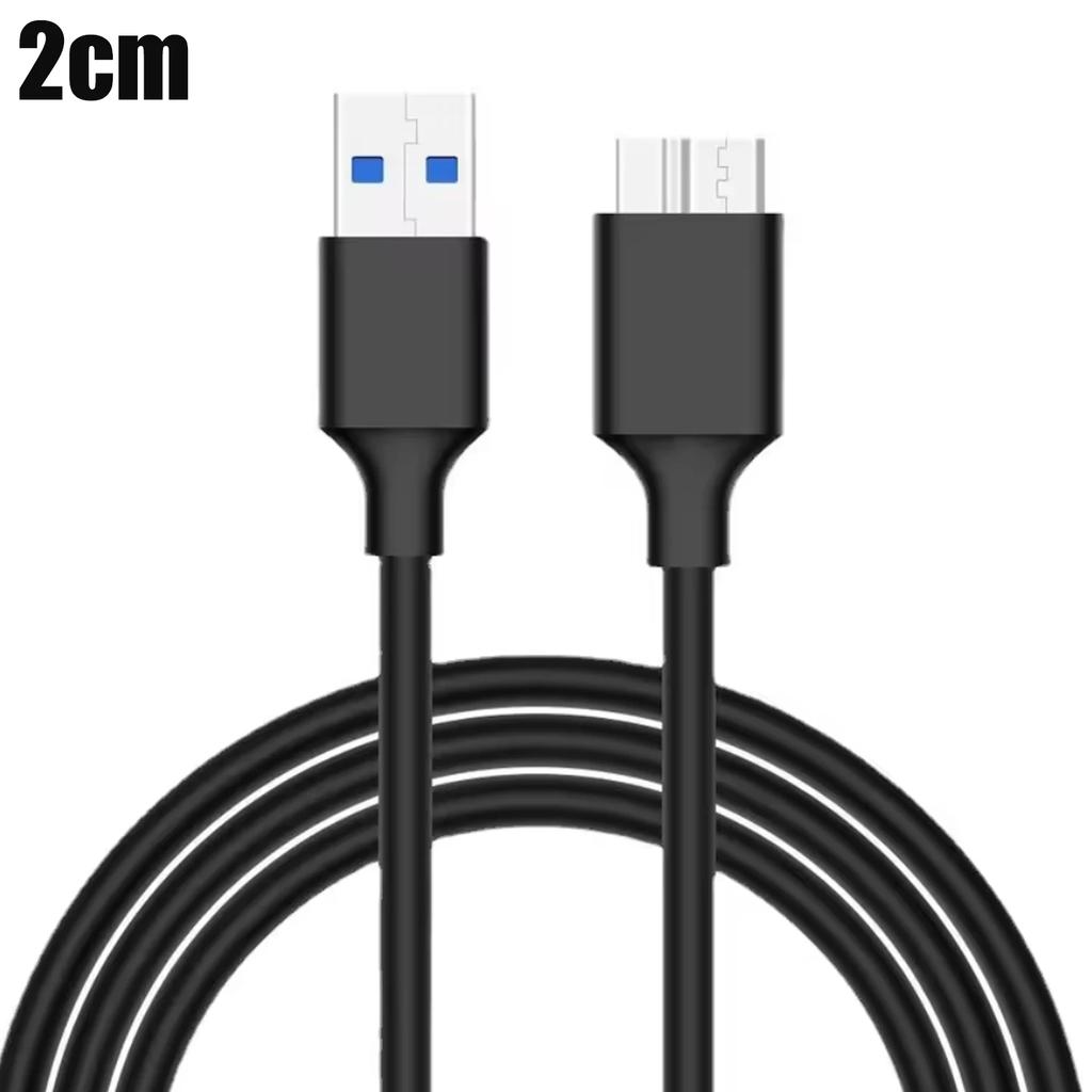 Type A Male To Micro B Fast Data Sync Cord 100W USB 3.0 High-speed Data Transfer Cables for Samsung Hard Disk HDD SSD Sata Cable