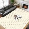 Crystal Velvet Rug Soft Non Slip Indoor Floor Mat Home DecorSnoopy Peanuts