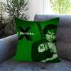 Pop Singer E-Ed S-Sheeran Play Double-Sided Printed Pillow Cover Short Plush Suitable Living Rooms Bedrooms Throw Cushion Cover