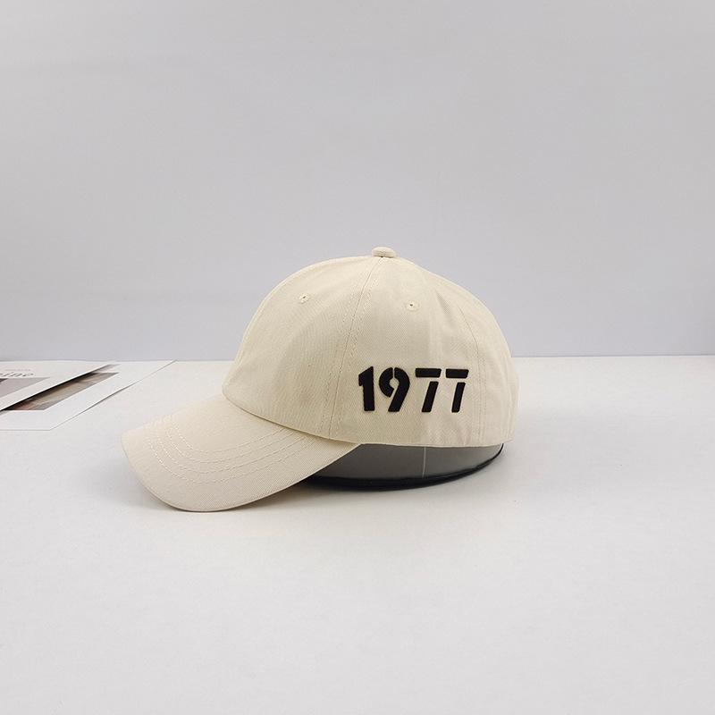 1977 Cotone Vintage Cappellino da Baseball Classico Uomo Donna Regolabile Cappello Unisex Sport Outdoor Cappellini Snapback Visiera Cappelli da Sole Gorras
