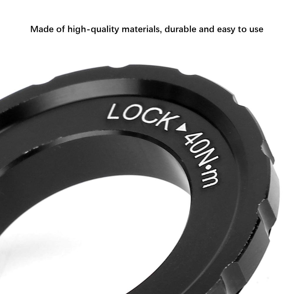 9/12/15mm Bike Center Lock Black Wheelset  Hub Disc Lock Cover Disc Lock Cover  Bike Upgrade