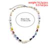 Ingemark Boho Imitation Perlen Choker Halskette für Herren Vintage Einfach Gemischte Farbe Perlen Hals Accessoires 2026 Neuer Partner Schmuck