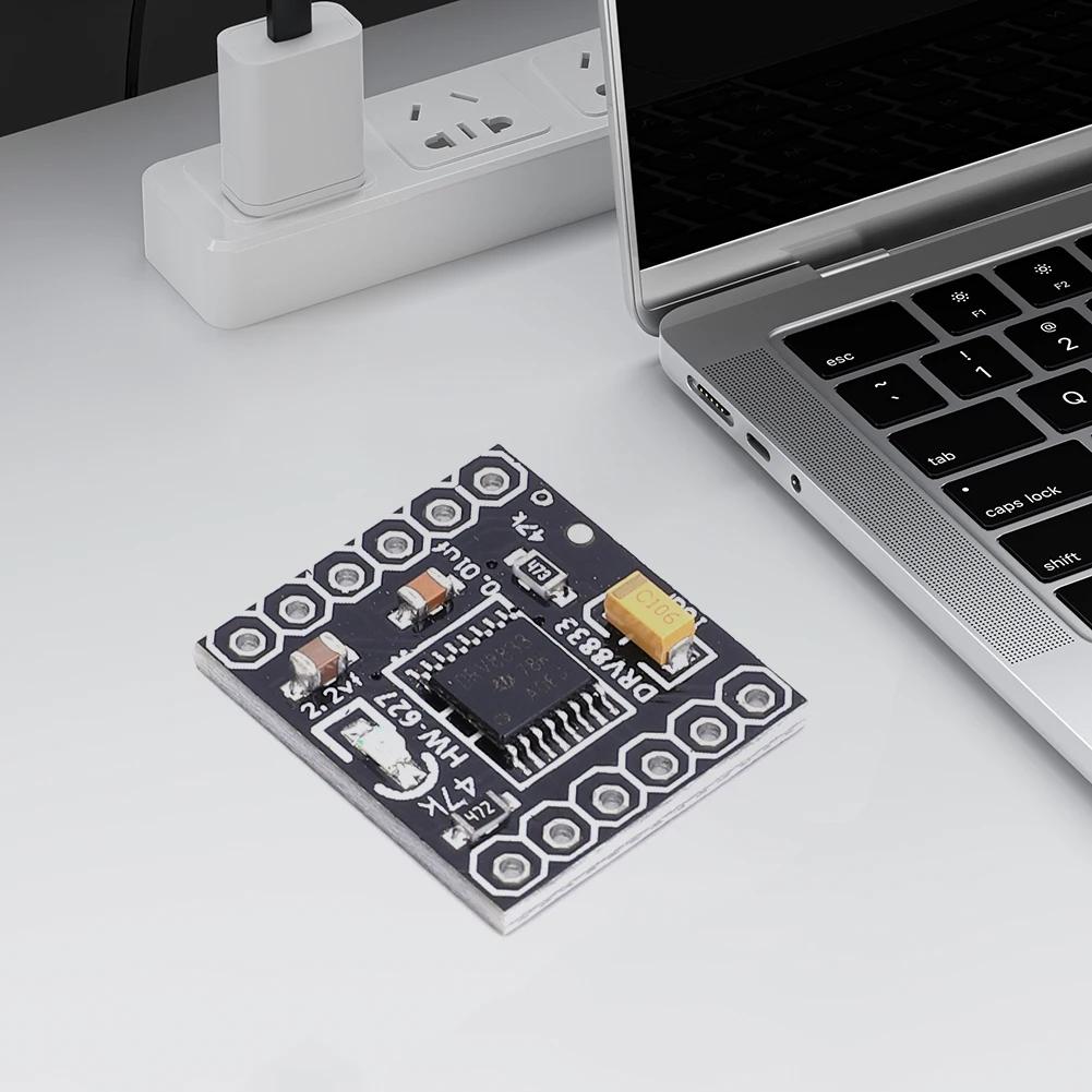 1-10PCS DRV8833 Motor Drive Module 6 Pin DC Gear Motor Driver 3V-10V 1.5A Single H Bridge Silent Stepper Motor Driver Module