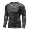 OEING Men's Sci-Fi Printed Long Sleeve Training Shirt