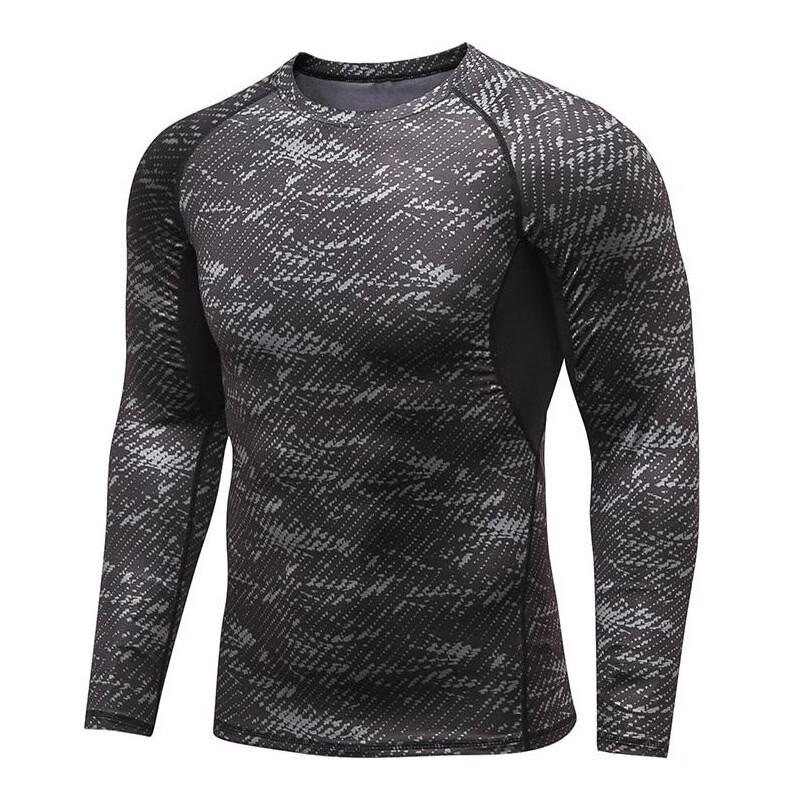 OEING Men's JSY22 Long Sleeve Fitness Training Shirt
