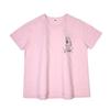 Kusguru Japan Sizes Women's T-Shirt, 236153-01, Pink, M/L