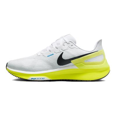 Air Zoom Structure 25 Bianco Cyber Nero Uomo Sneakers Foto-Blu DJ7883-108
