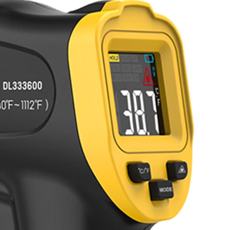 Deli DL333600 Color Screen Infrared Thermometer (CN version)