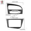 sdbn7 Car Instrument AC CD Panel Carbon Fiber Sticker For SEAT Leon 2005 2006 2007 2008 2009 2010 2011 2012 Interior Accessories