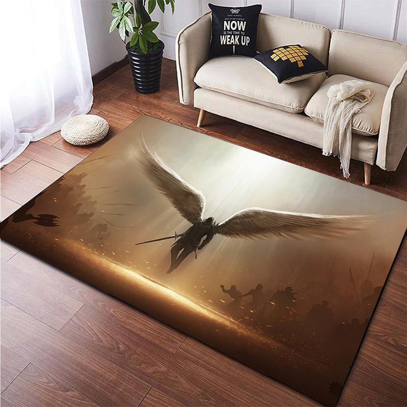 

Популярный ковер с принтом Diablo Art для гостиной, большой ковер, мягкие коврики для украшения дома, дропшиппинг, Tapis De Chambre Tapis 120x160cm(47x62 in)