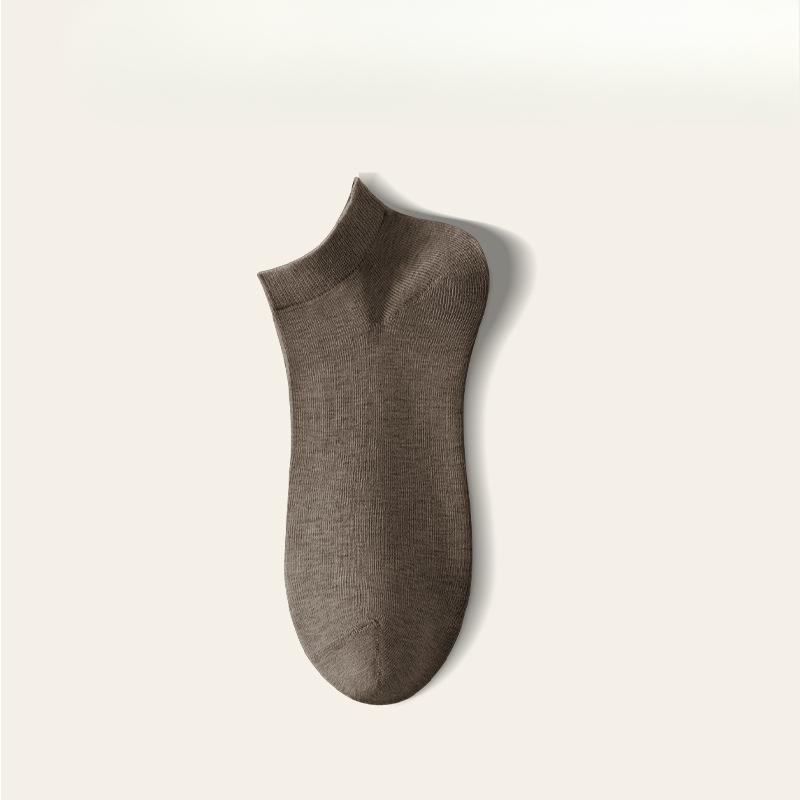 Men's Spring and Summer Cotton Invisible Antiodor Antiskid Antibacterial Anti Pilling Short Boat Socks