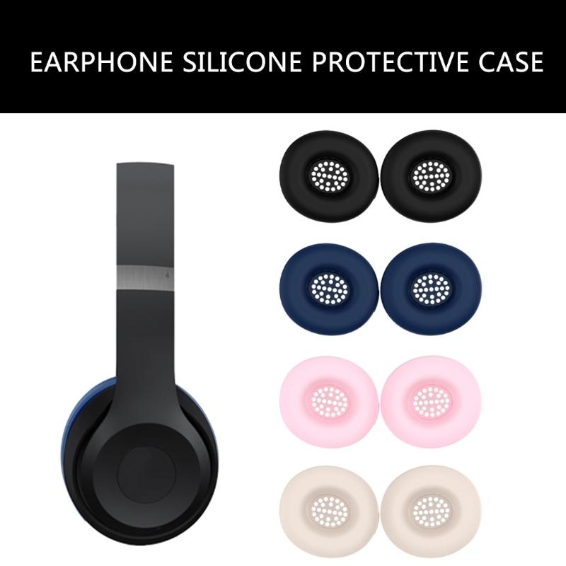 EarPads Silicone Ear Cushions Replacement Protective Cover for 4 Headphone (1Pair)